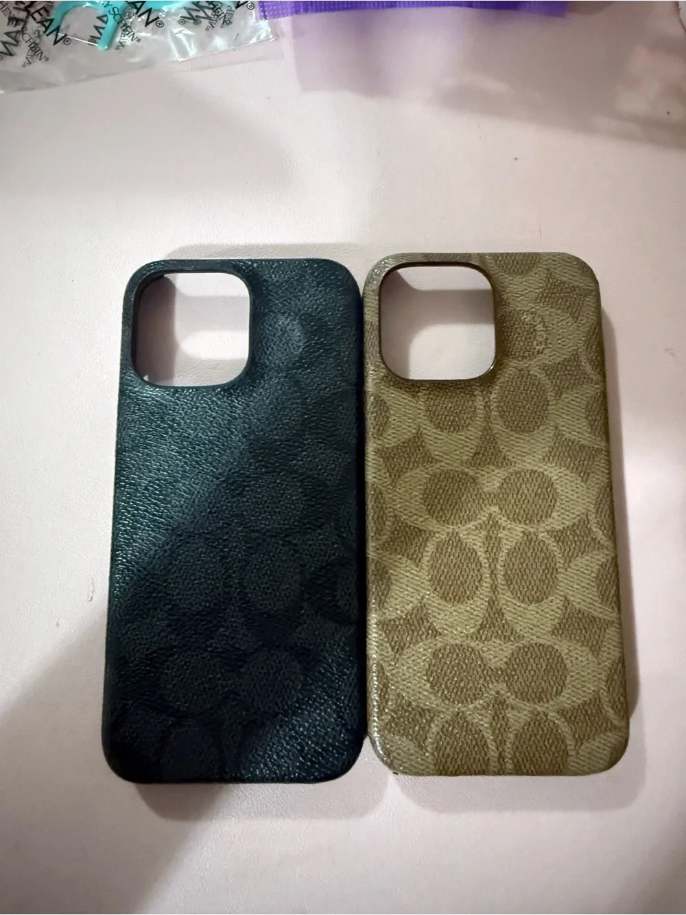 Coach iPhone 16 pro max cases